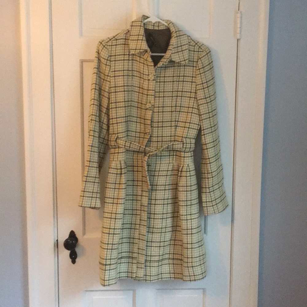 Size M Arden B plaid coat